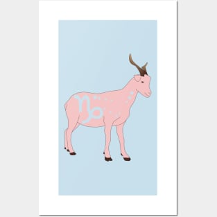 Capricorn 1 (Baby Pink) Posters and Art